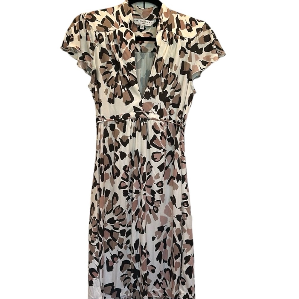 TRINA TURK Dress - 100% silk Size 2